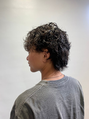 ウルフ×パーマ