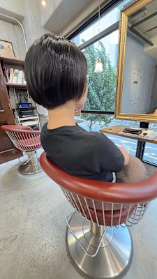 ショートボブヘア