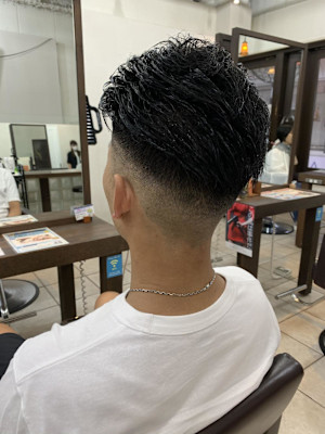 メンズフェードカット