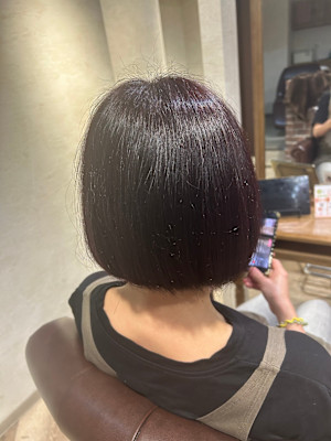 ほんのりバイオレットカラー