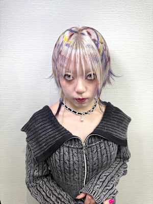 オーダーメイド　ケアブリーチ　デザインカラー　表参道/原宿