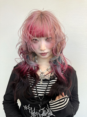 オーダーメイド　ケアブリーチ　デザインカラー　表参道/原宿