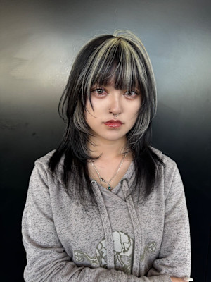 アンブレラカラー　ケアブリーチ　デザインカラー　表参道/原宿