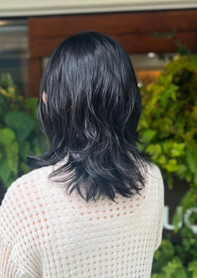 自然体でキレイに、大人のゆるパーマ