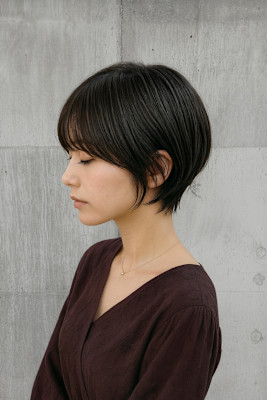 【小田急相模原】丸みショートボブ