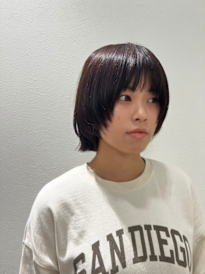 秋冬オススメン◎深みブラウン×マニッシュショートスタイル