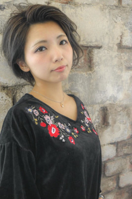 アレンジショートボブ