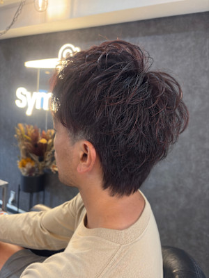 ツーブロック/メンズ/アップバンク/ショート