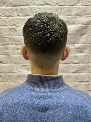 短めスッキリなクルーカット