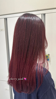 透明感カラー/ブリーチなしWカラー/髪質改善/伊勢原