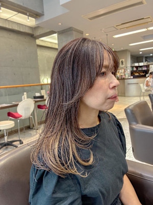 ロング　グラデーションカラー