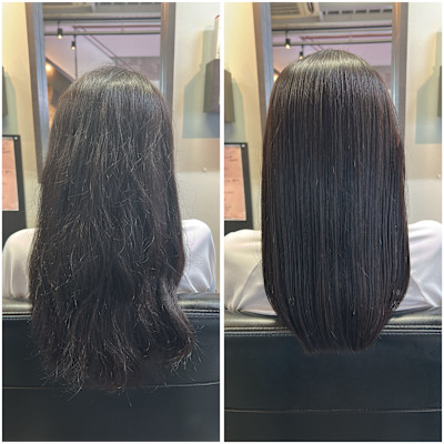 【艶感】まとまる縮毛矯正