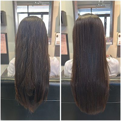 【艶感】縮毛矯正+トリートメント