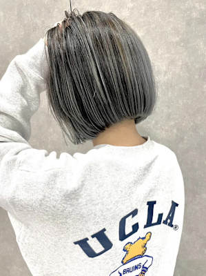 ダブルカラー/シルバーグレー