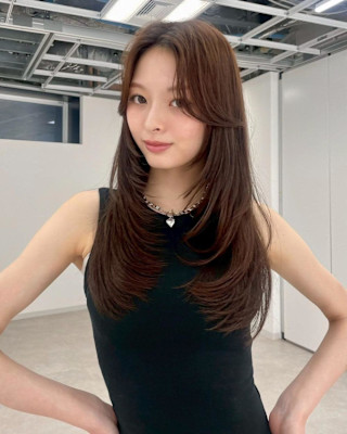 大人レイヤー ワンカール 艶髪 シースルーバング 