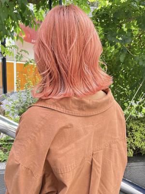 コーラルオレンジ/ローズブラウン/エンドカラー