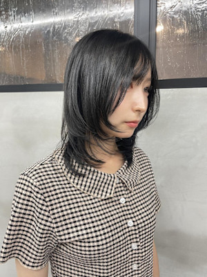 大人可愛い/レイヤーカット/ハッシュカット