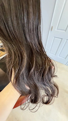 ロングヘアゆる巻き