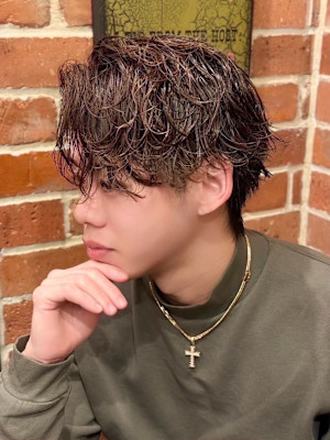 スパイラルパーマ