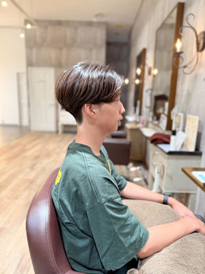 刈り上げセンターパート【ARCH片山】