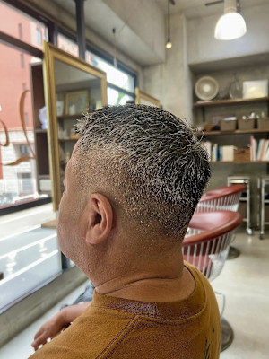 メンズフェードカット