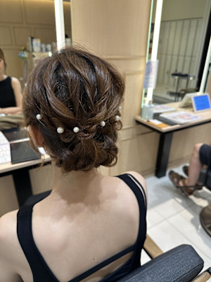 透明感カラー/ブリーチなしWカラー/髪質改善/伊勢原