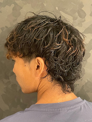 スパイラルパーマ