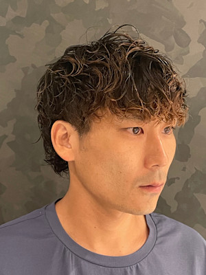 スパイラルパーマ