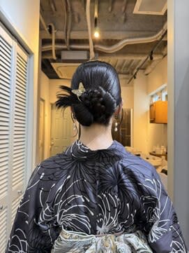 ayane限定ヘアセット¥3300　