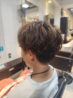 やわふわカール　マッシュ