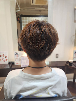 やわふわカール　マッシュ