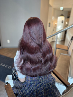 秋にかわいいラベンダーピンク