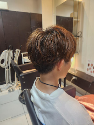 やわふわカール　マッシュ