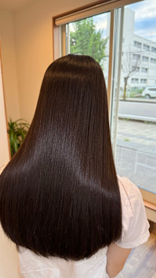髪質改善ストレート