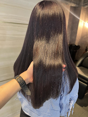 《高橋亜美》ラベンダーグレージュ/ブリーチ/大宮