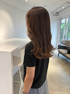 リタッチカラーブラウン