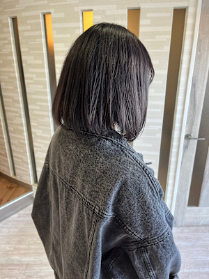 シルバーグレーボブ