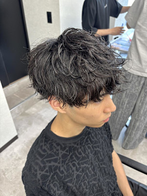 【無造作がかっこいい】ルーズパーマスタイル