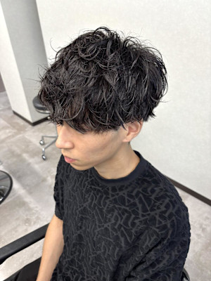 【無造作がかっこいい】ルーズパーマスタイル