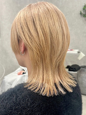 ウルフミルクティーブロンド