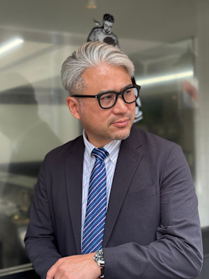 大人ツーブロック