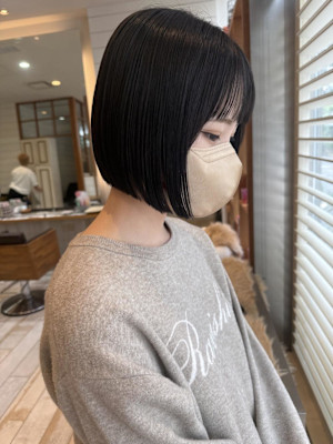 渋谷/チェリーブラウン/ホワイトグレージュ/デジタルパーマ