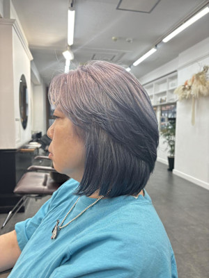 ハイトーンカラー/ブリーチカラー/ルーツカラー/パールピンク