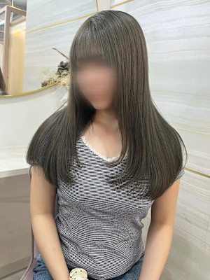 《高橋亜美》オリーブベージュ/大宮/ブリーチ