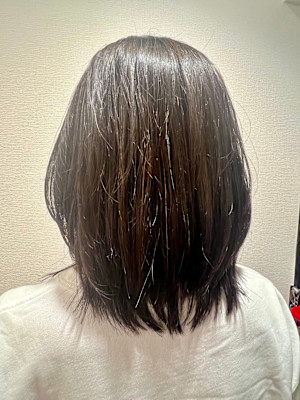 重めレイヤースタイル