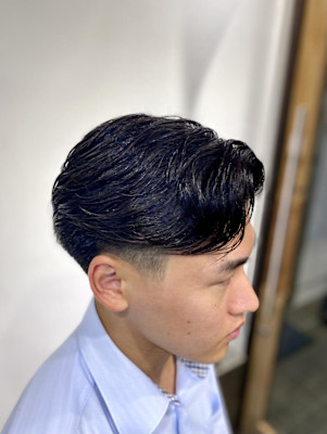 ビジネススタイル/センターパート