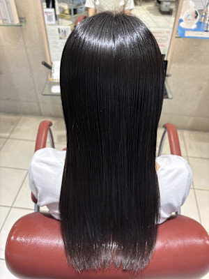 髪質改善ストレート