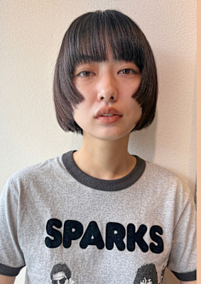 ボブ/髪質改善/ストレート/イルミナカラー