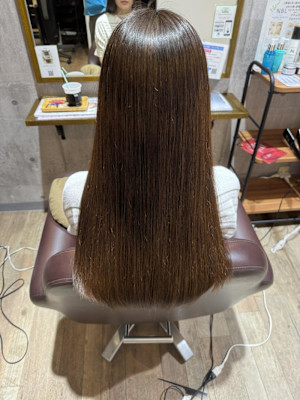 髪質改善トリートメントでサラサラに