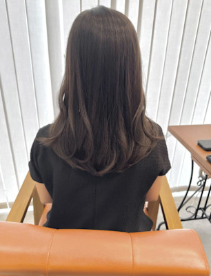 ゆるウェーブセミロング